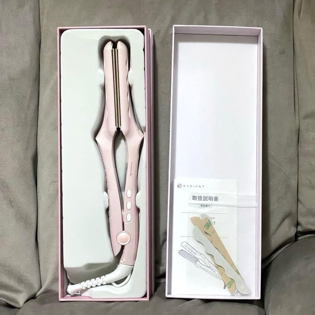 RADIANT ストレートヘアアイロン ピンク