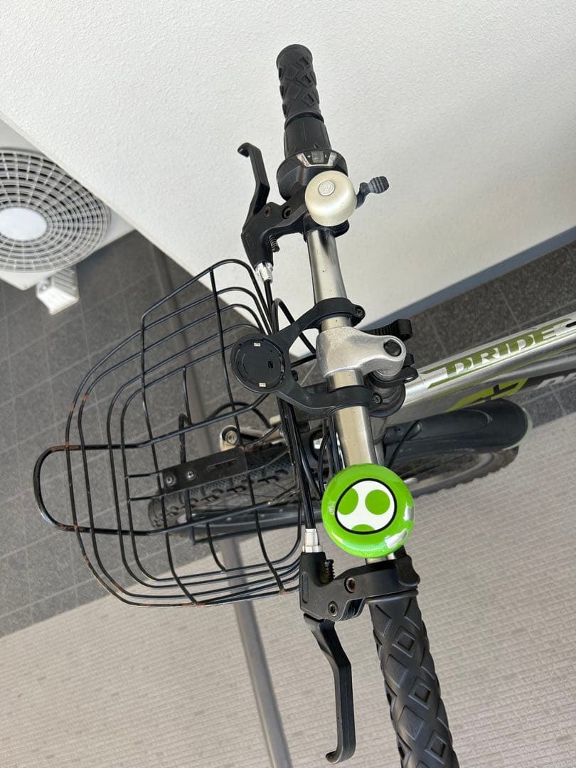 値下げします美品24インチ子供自転車 アサヒドライド シルバー マウンテンバイク