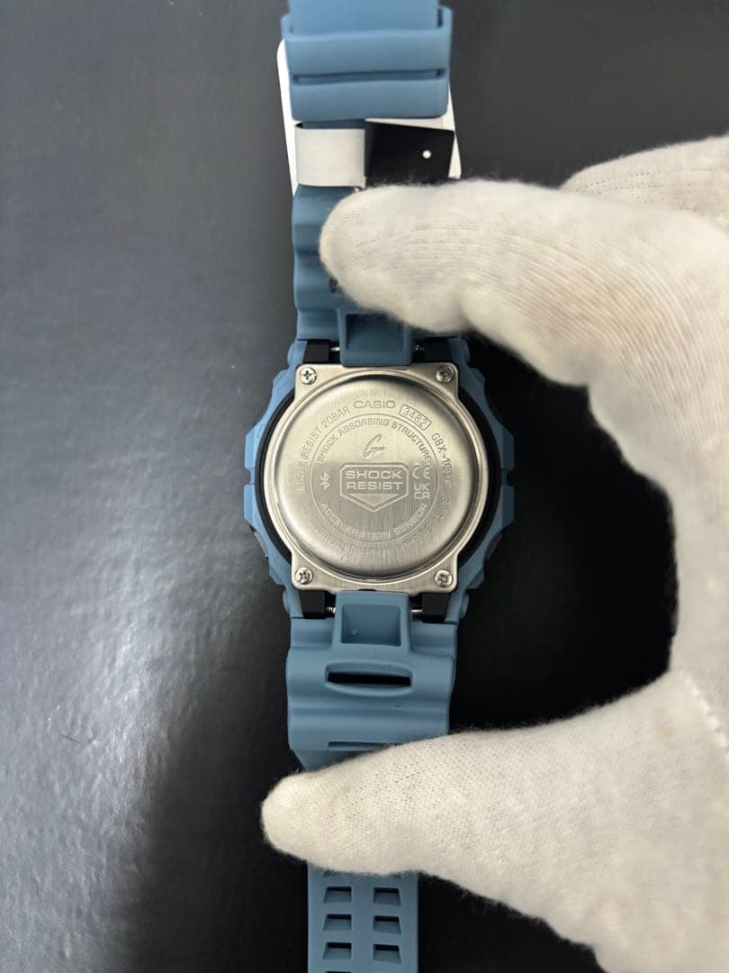ほぼ未使用　G-SHOCK　G-LIDE　GBX-100　スカイブルー
