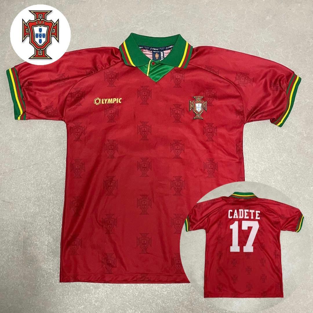 【希少】ポルトガル代表ユニフォーム No.17 CADETE サイズ L