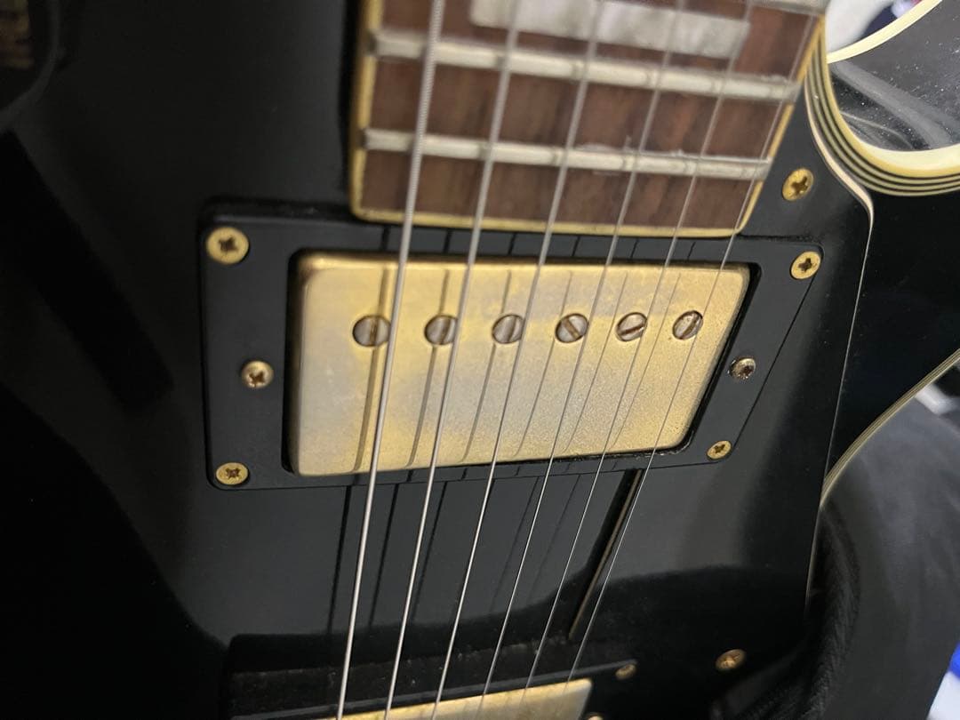 【調整済】BUSKER'S バスカーズ　レスポール　カスタム　エレキギター