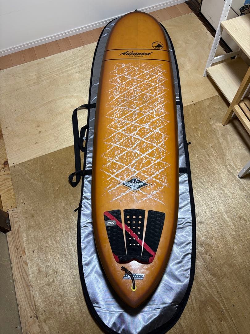 ADVANCED サーフボード 7.4 ロングボード サーフィン ミニロング