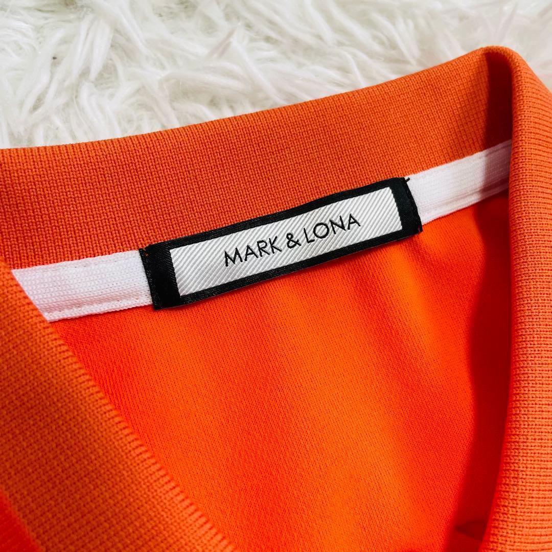 MARK &LONA マークアンドロナ ポロシャツ オレンジ36 S