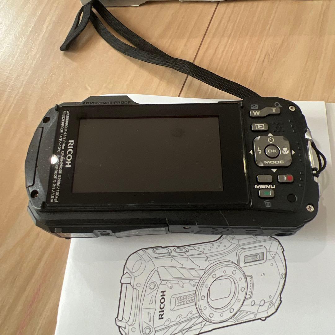 【ほぼ新品】RICOH WG-50 ブラック 本体