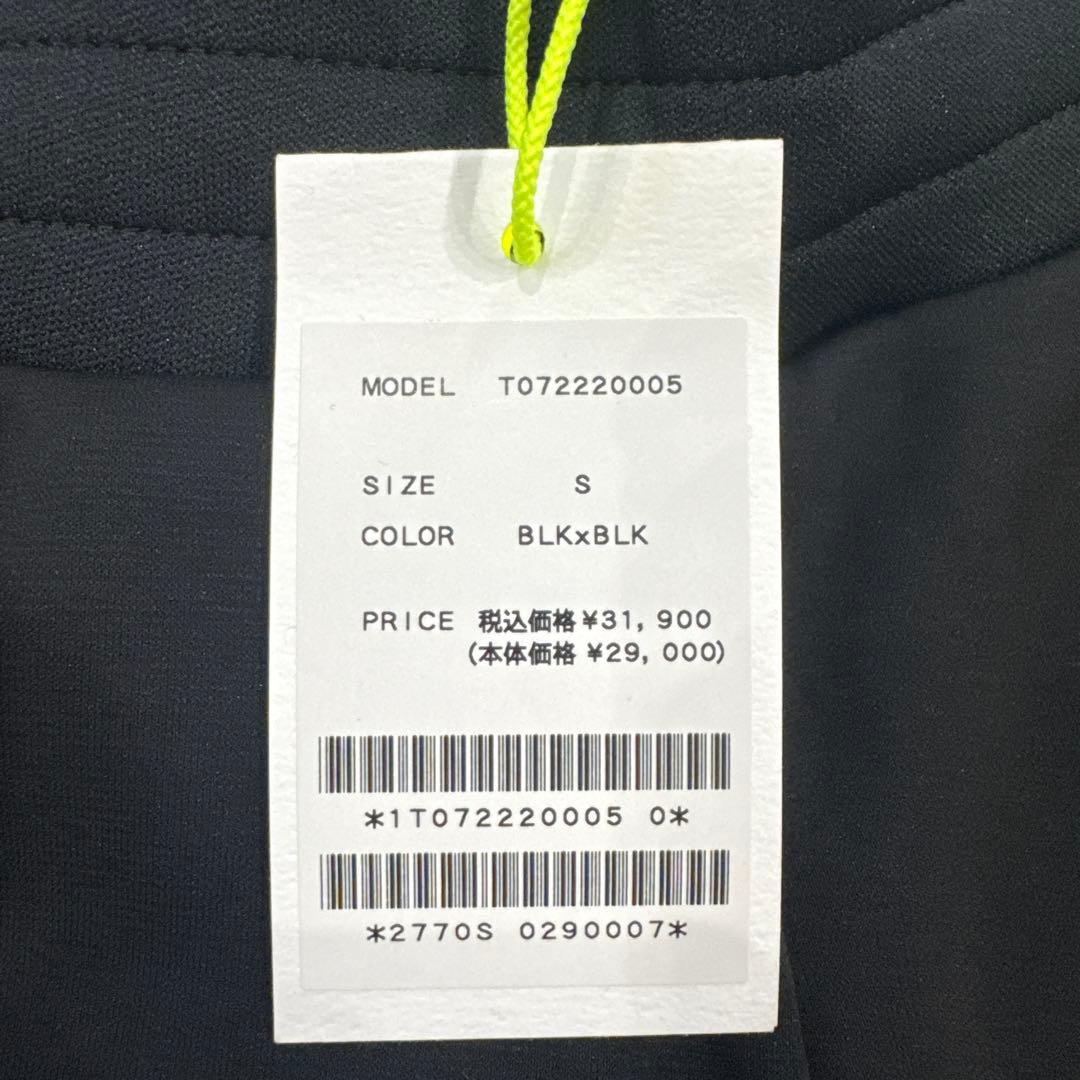 TFW49 ブラックダンボールジョガーパンツ S