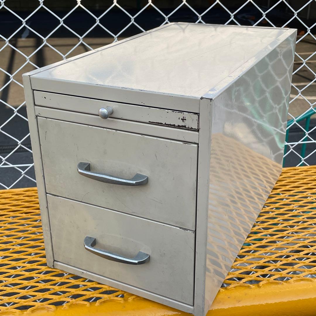 ※期間限定値下げ※スチール製キャビネット昭和レトロ工具ボックスツールケース②