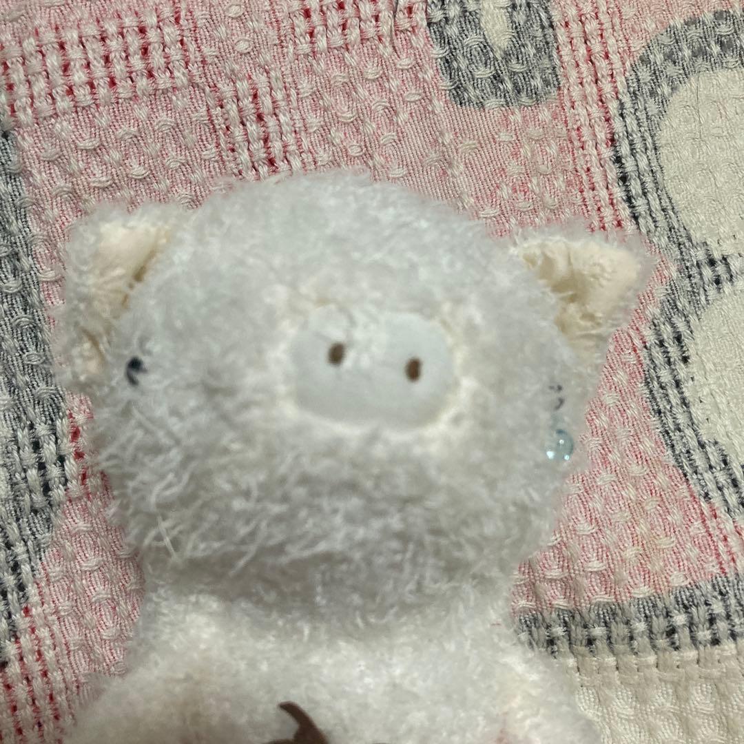 モンスイユ　ブラマンジェ　うさぎ＆ぶた＆はりねずみ＆ひよこ　6こ　ぬいぐるみ