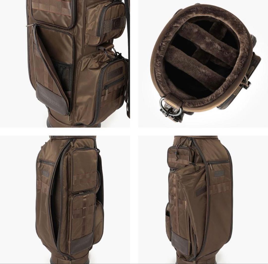 ブリーフィング ゴルフ CR-6 キャディバッグ BRG253D41 ブラウン