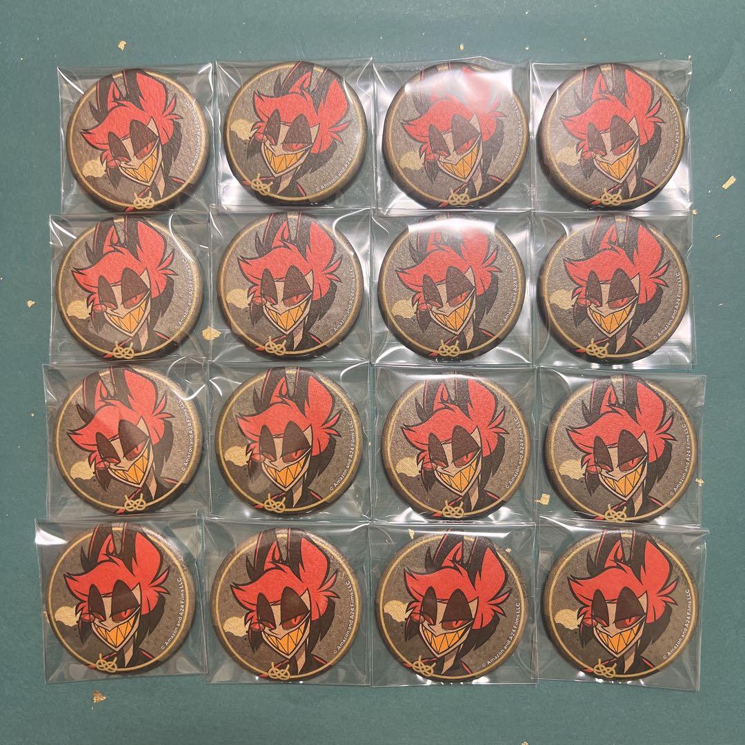 ハズビンホテル 和服 缶バッジ アニメイト アラスター 16点