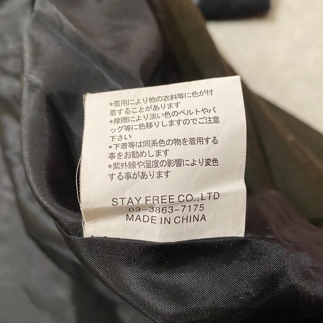 SEXPOT v系 ダブルジップ ベルトギミック ウール フード付きロングコート