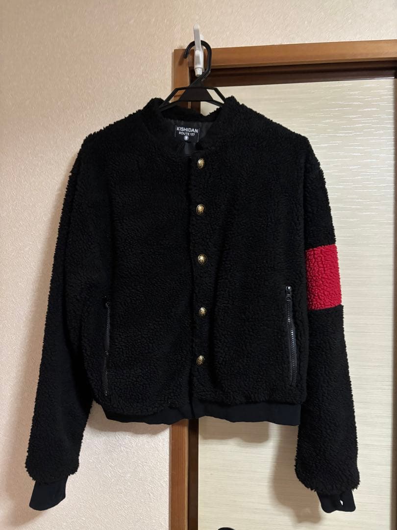 氣志團 公式フリースジャケット 學蘭不麗威甦MIZI 赤 Mサイズ