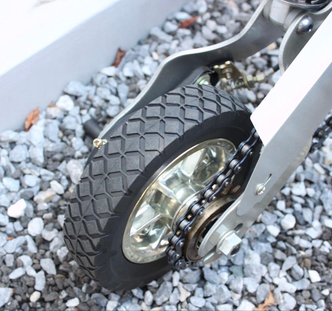 Mini Bike-king ノーパンクタイヤ　リアブレーキのみ