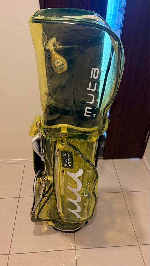 muta イエロー キャディバッグ