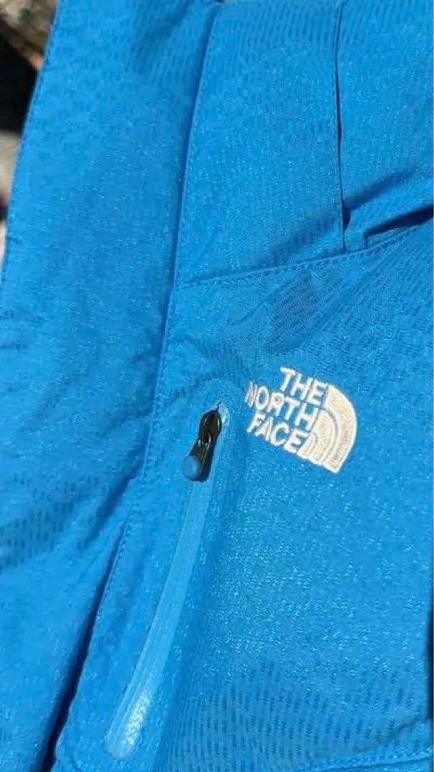 ザノースフェイスTHENORTHFACEダウンサイズXS/TP カラー水色　美品