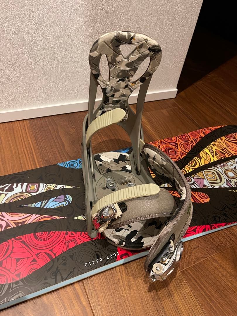 BURTON スノーボード ビンディングセット　149センチ