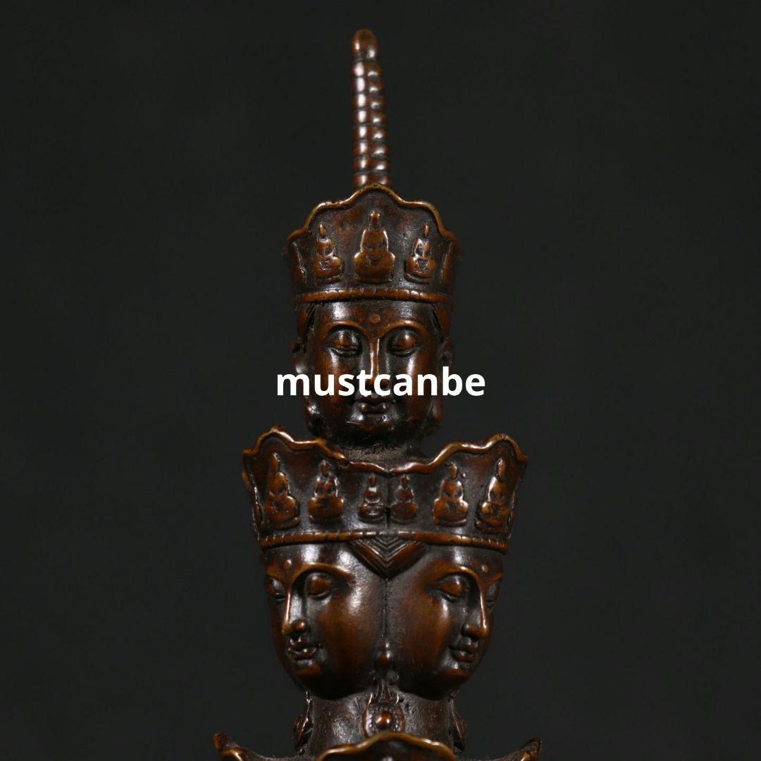 仏教美術 仏像 峨眉山金頂十方普賢菩薩仏像家内 仏堂 に菩薩銅像 安置します