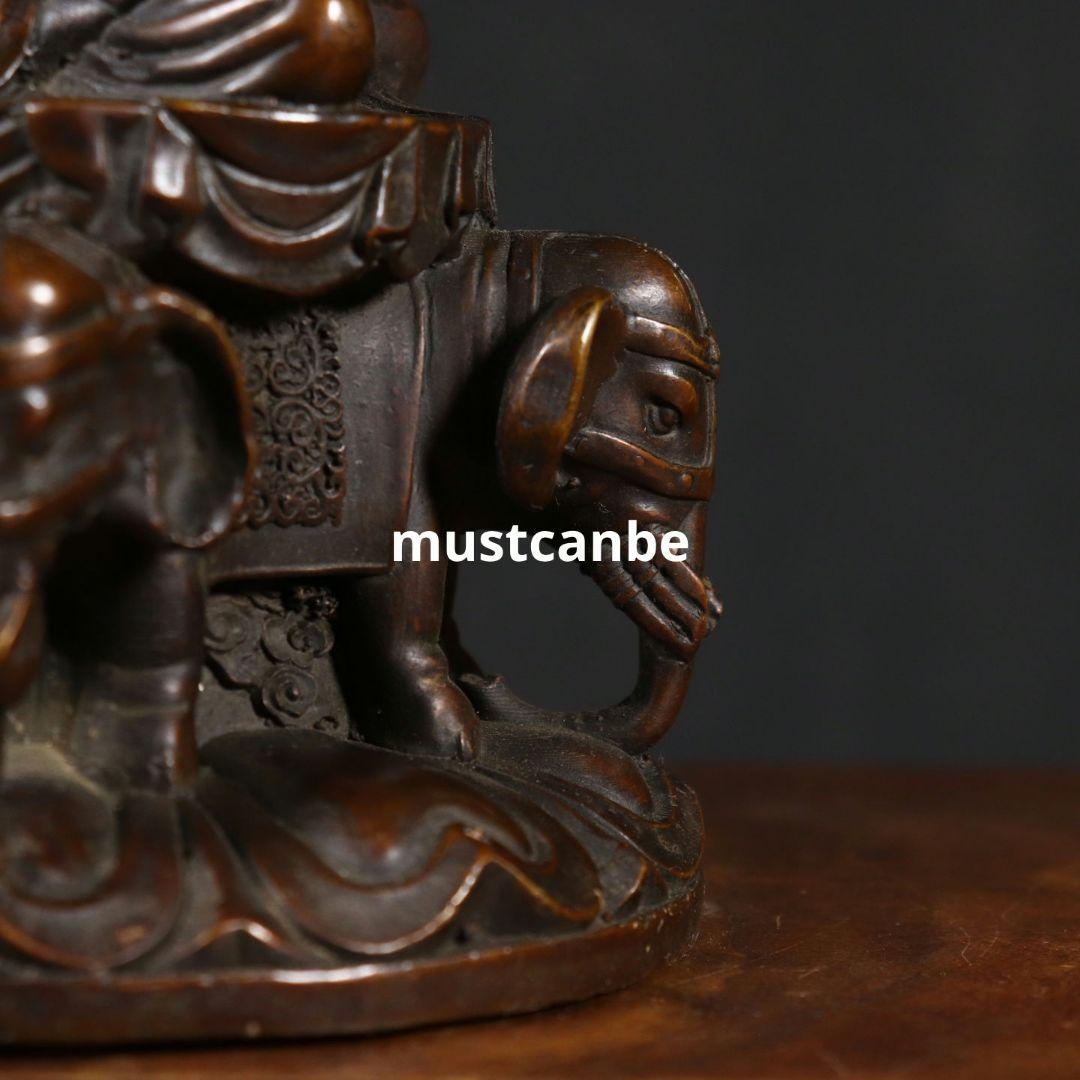 仏教美術 仏像 峨眉山金頂十方普賢菩薩仏像家内 仏堂 に菩薩銅像 安置します