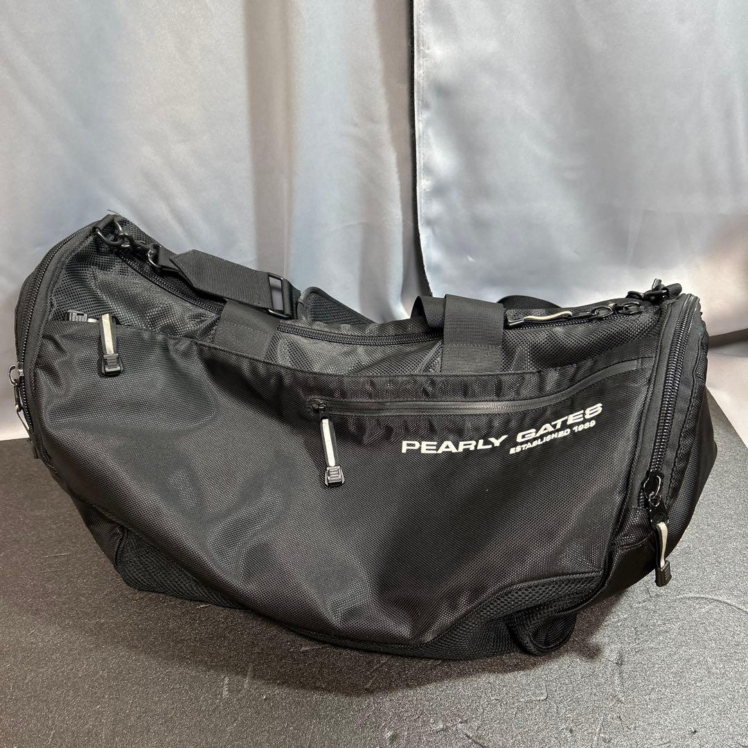 PEARY GATES パーリーゲイツ ボストンバッグ ゴルフ 黒 メンズ