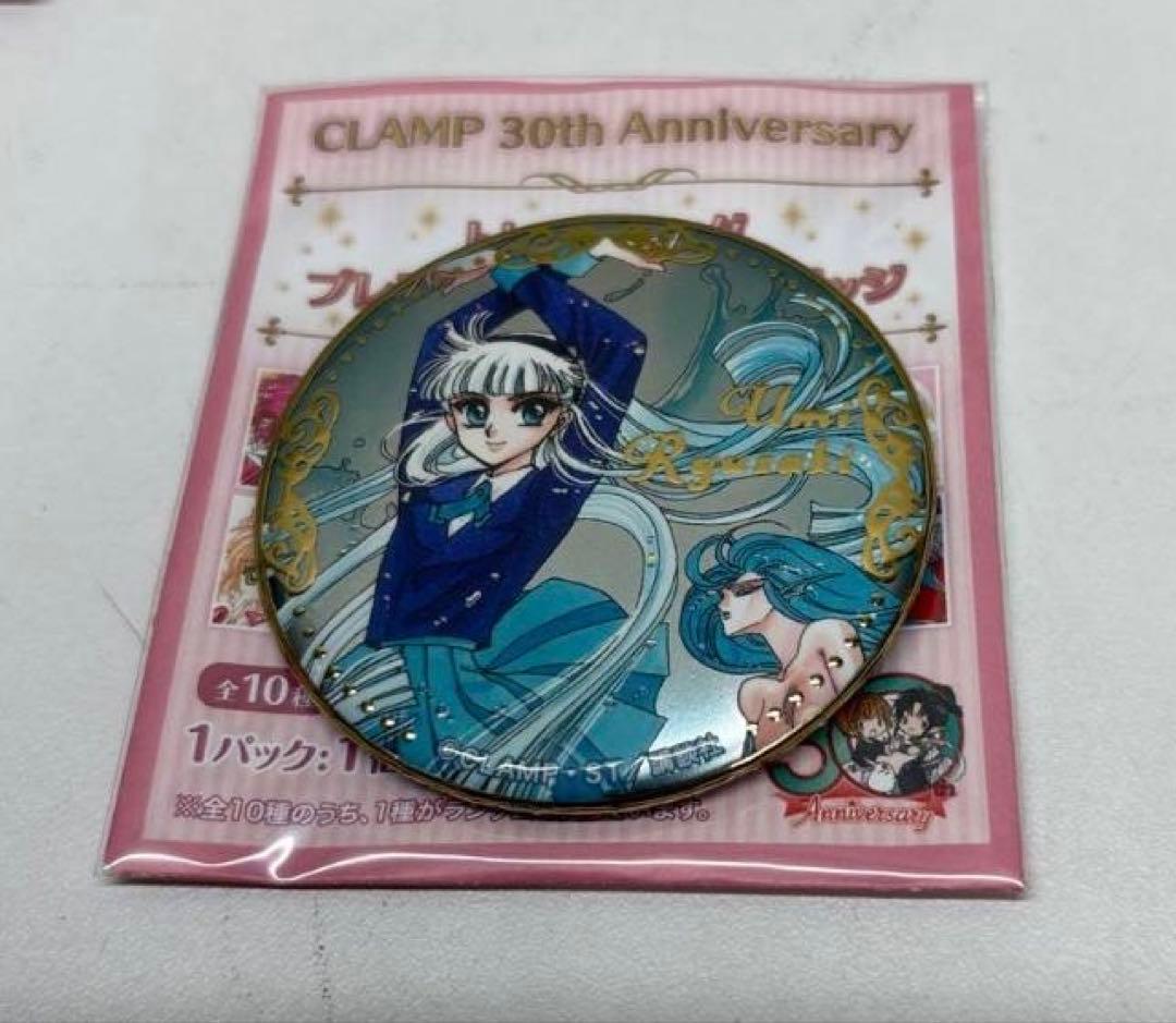 CLAMP30周年 トレーディングプレミアムジュエリー缶バッジ