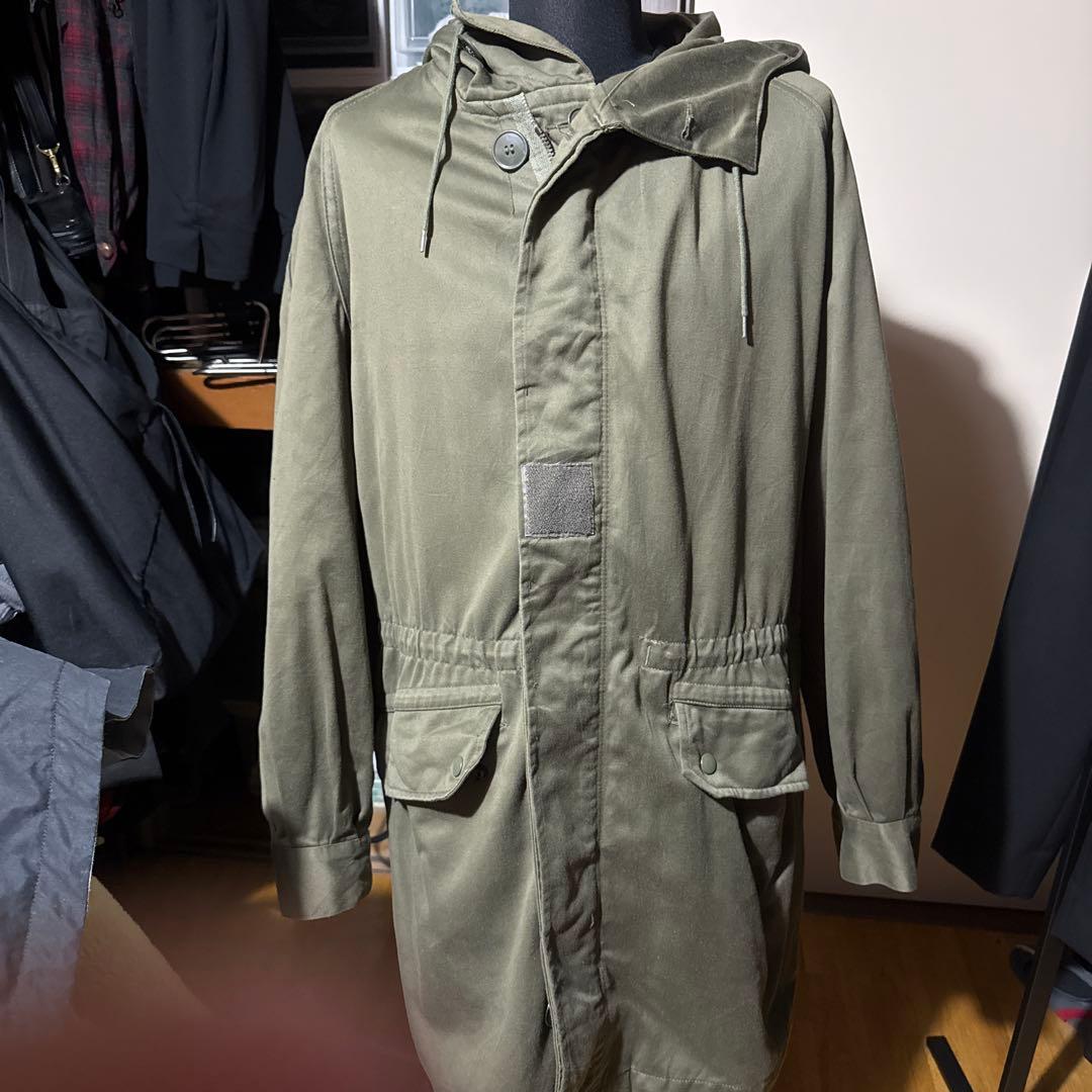 フランス軍　M64ミリタリーコート フード&ライナー付き 86C