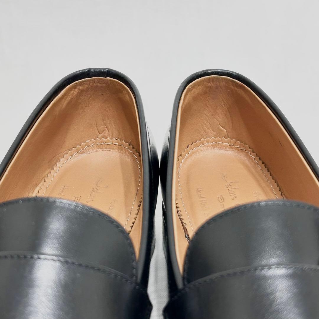 ■裏張り新品 定4万 ジャランスリワヤ 4 23 36 ローファー 黒 バックル