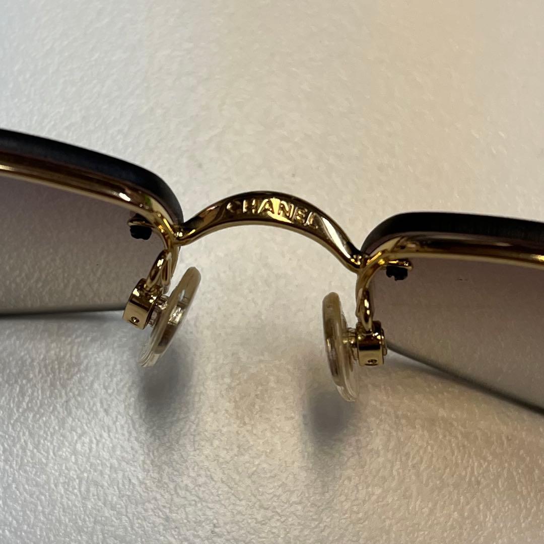 CHANEL サングラス ココマーク ラインストーン 4093-B
