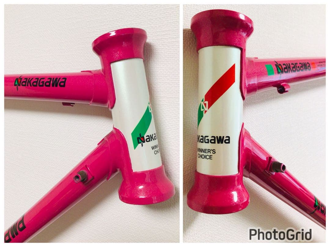 NAKAGAWA Prominence ピンク 50 デッドストック・クロモリ