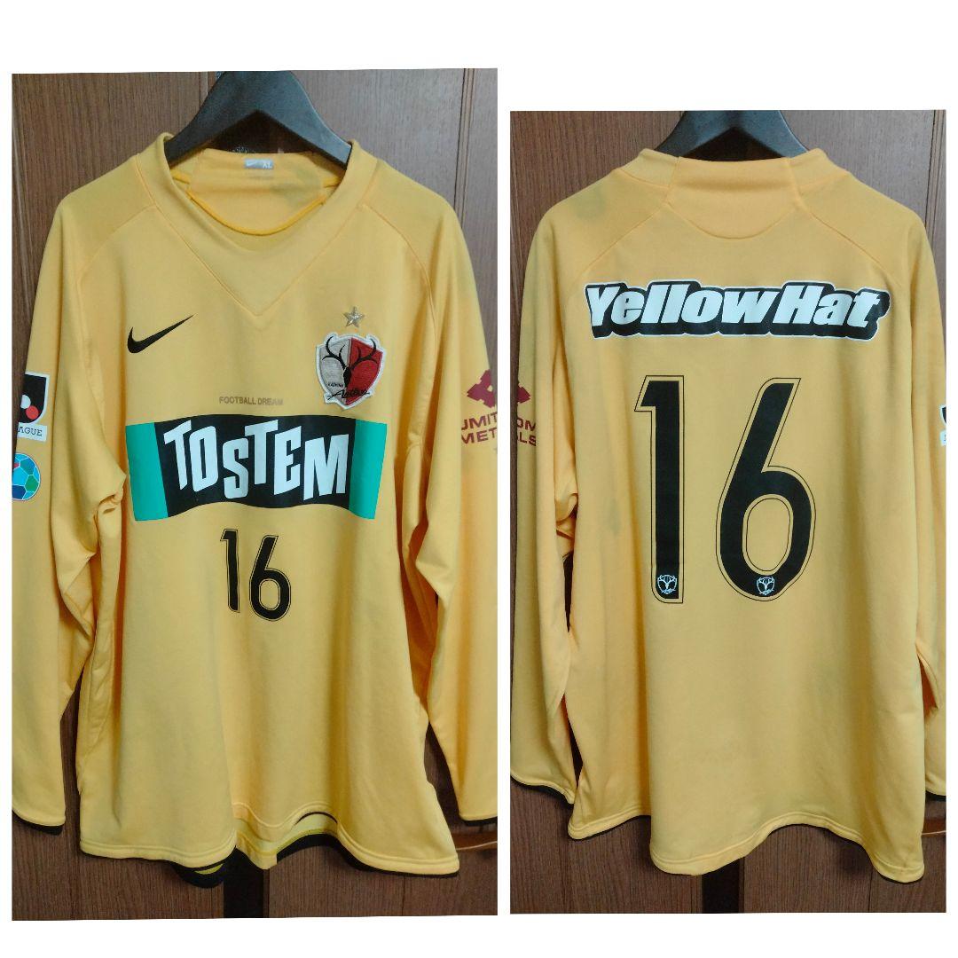 ナイキ 鹿島アントラーズ #16 GKユニフォーム 2008 ユース支給品モデル