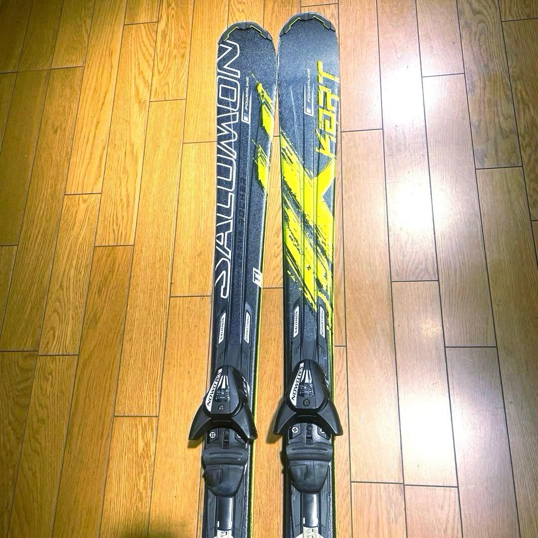 【値下げ】salomonサロモンX-KART164 金具セット　小中回り志向