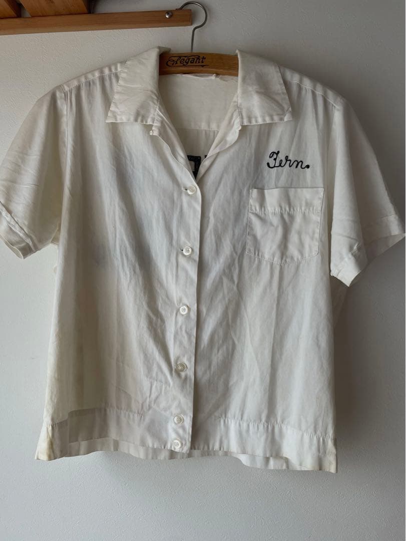 50s ボーリングシャツ　ボウリングシャツ　vintage シャツ　ビンテージ