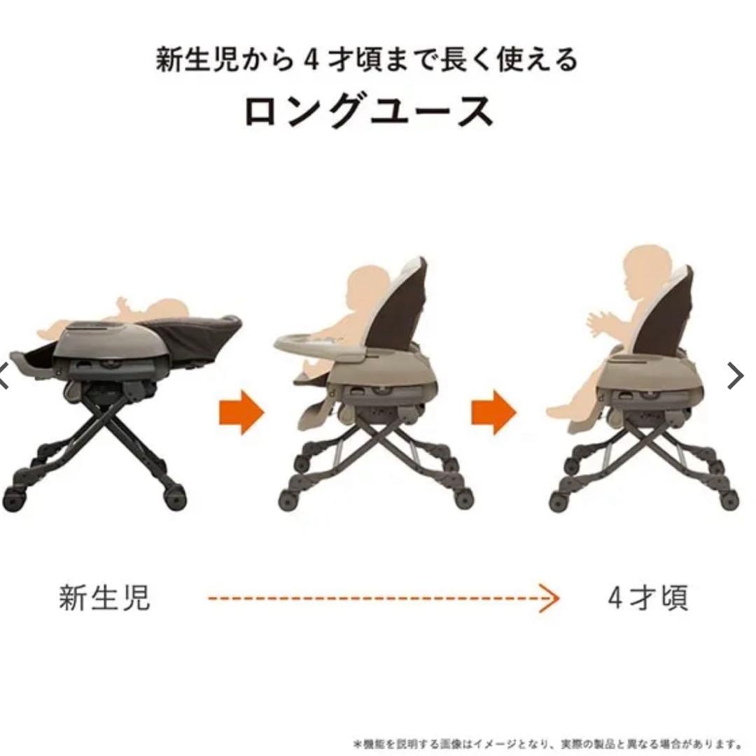 洗替シート付！Combi/ハイローチェア/ネムリラ AUTO SWING LM