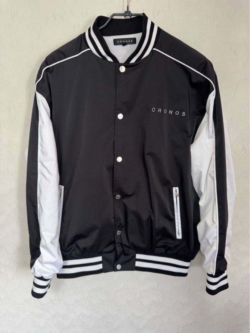 k*3様 CRONOS クロノス スタジャン ブラックホワイト Mサイズ ナイロ