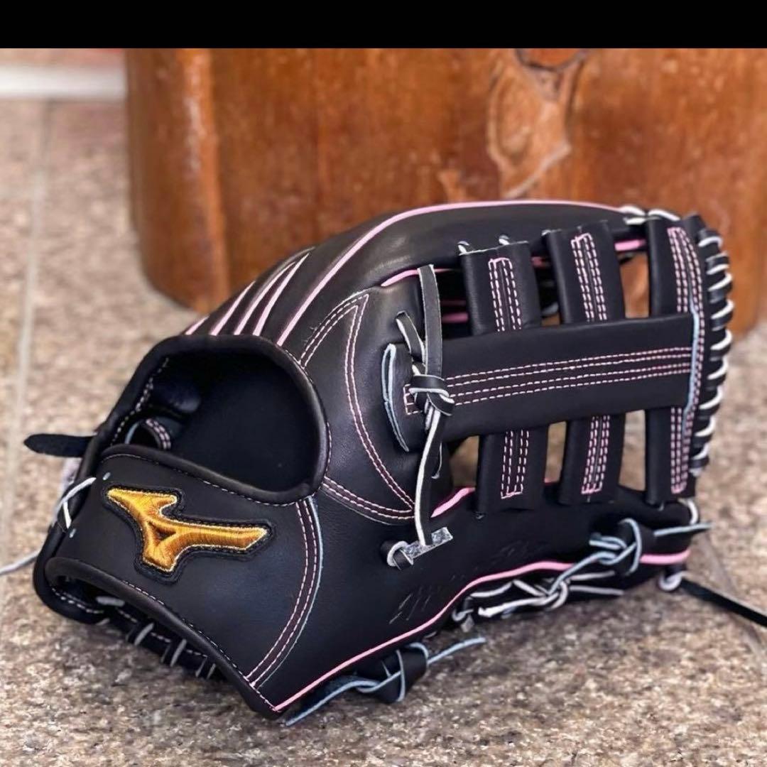 ミズノプロ　軟式　グローブ　外野　外野手用　西川龍馬　小指2本入れ推奨モデル