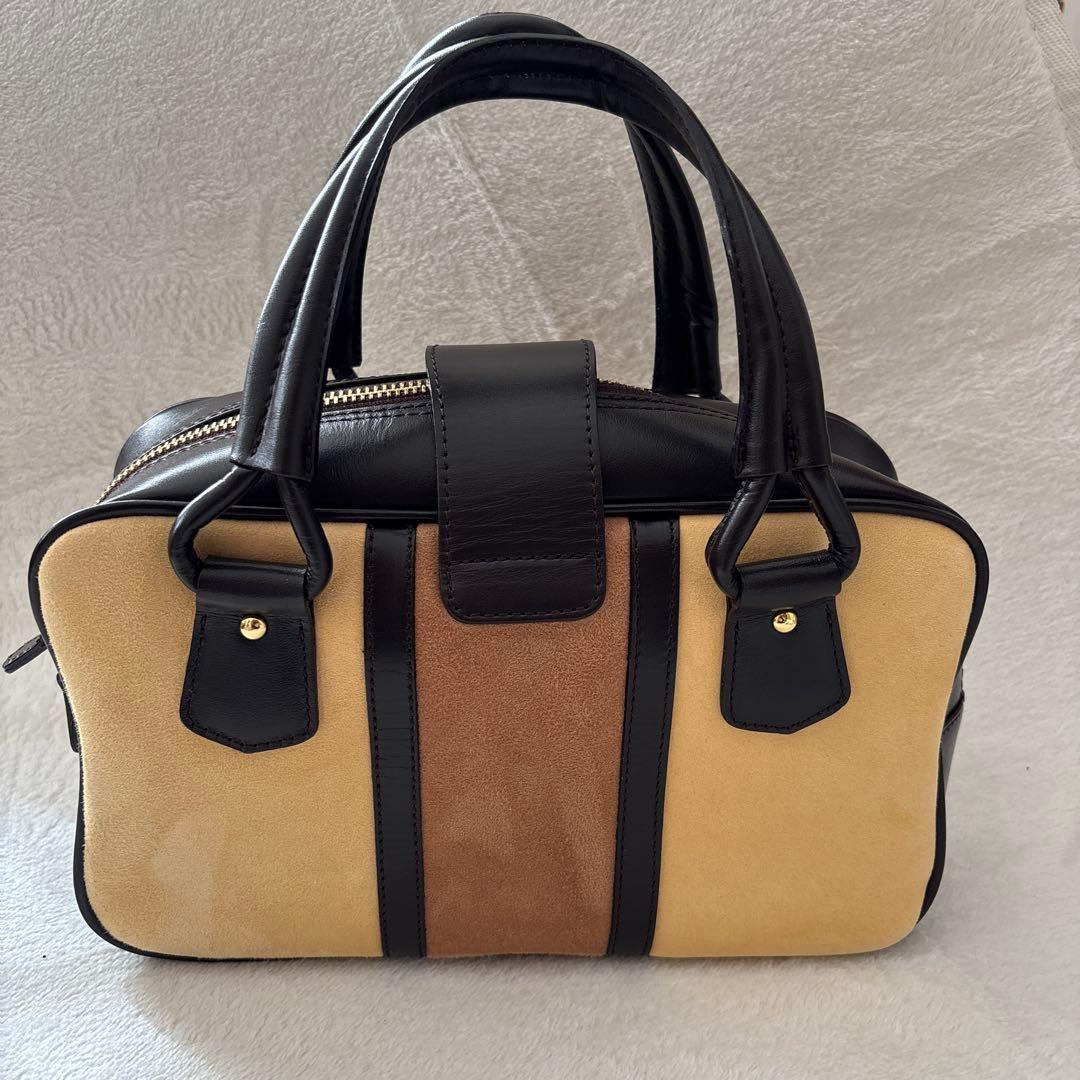 極美品 ロベルタディカメリーノ　ハンドバッグ プリマオステス 自立型