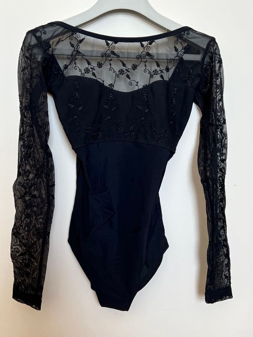 DellaLo' Milano デラロミラノ　Lサイズ　レオタード　黒