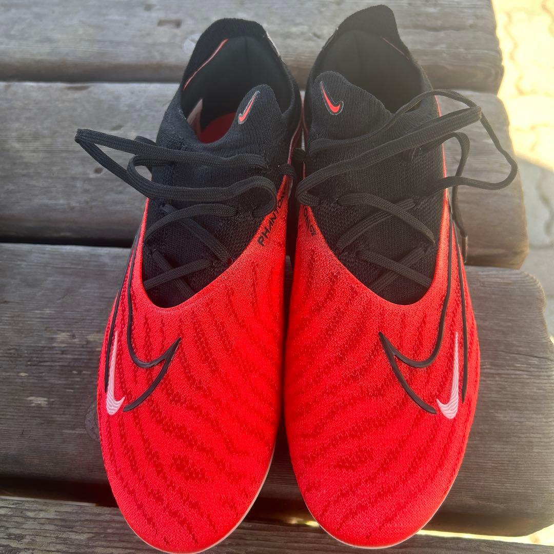 Nike Phantom サッカーシューズ スパイク レッド/ブラック　取替式