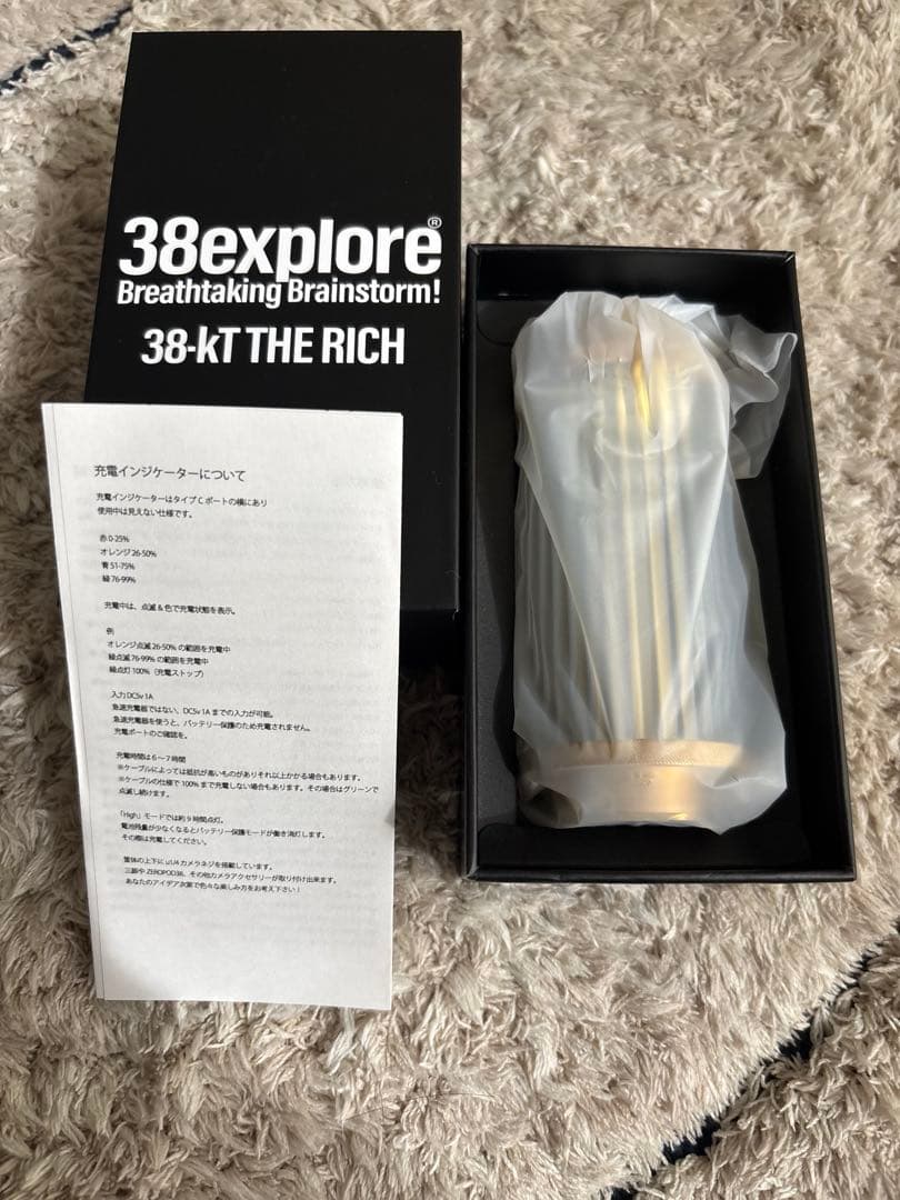 新品未使用　38-kT THE RICH MIYABI rich