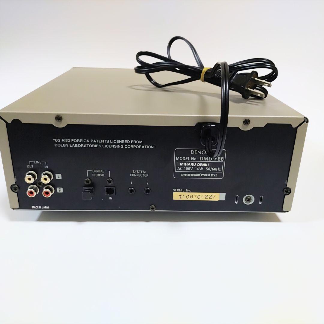美品✨DENON デノン DMD-F88 MDレコーダー