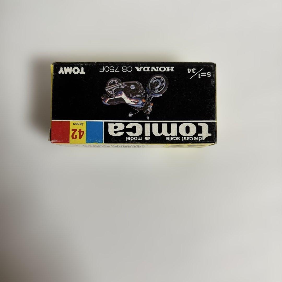 085 トミカ no42 ホンダ　CB750F 日本製