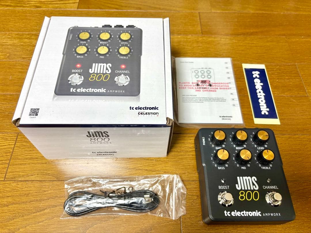 JIMS 800 tc electronic プリアンプ 中古完動美品
