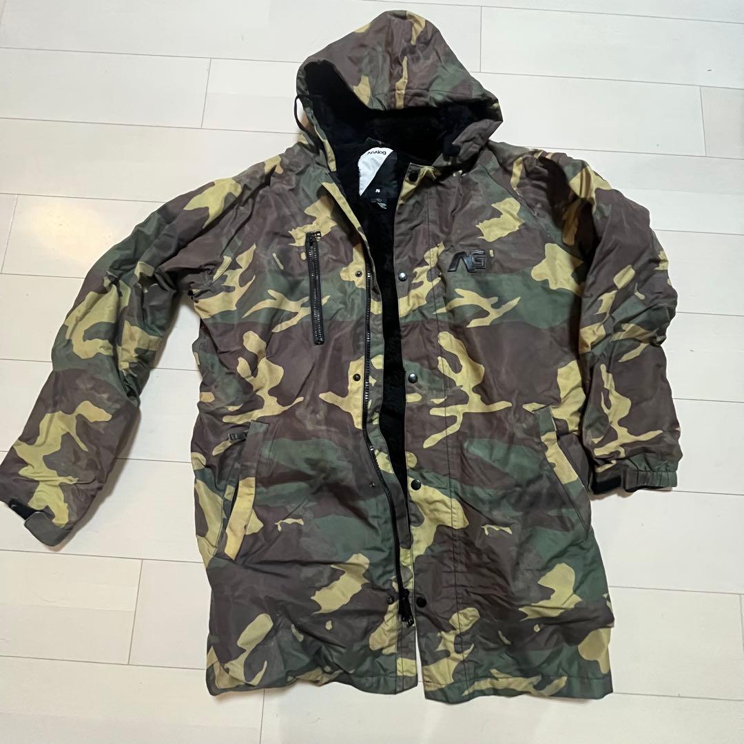 Analog（アナログ） カモフラージュ柄スノーボードジャケット Lサイズ