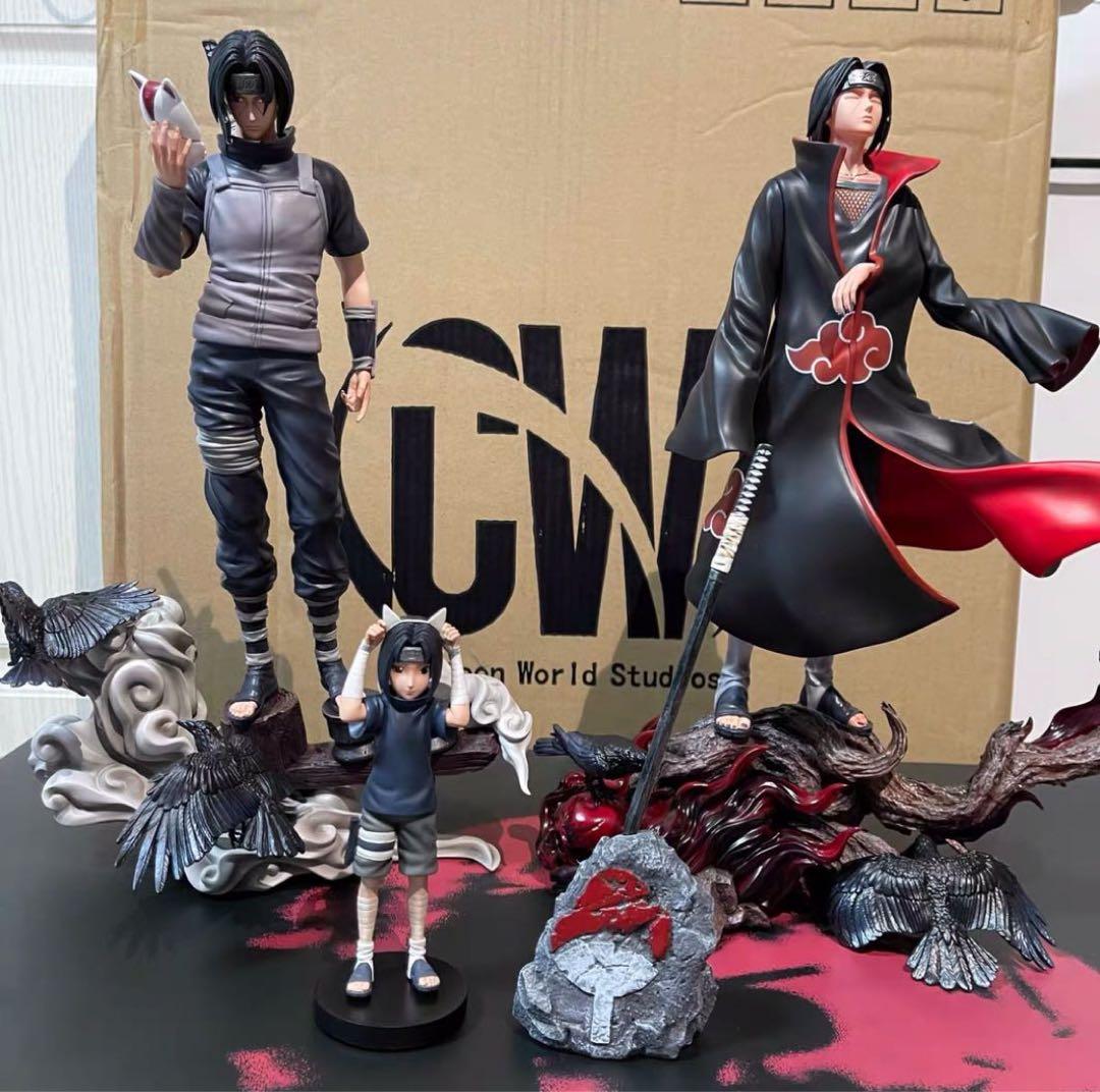 NARUTO ナルト うちはサスケ うちはイタチ ガレージキット スタチュー③