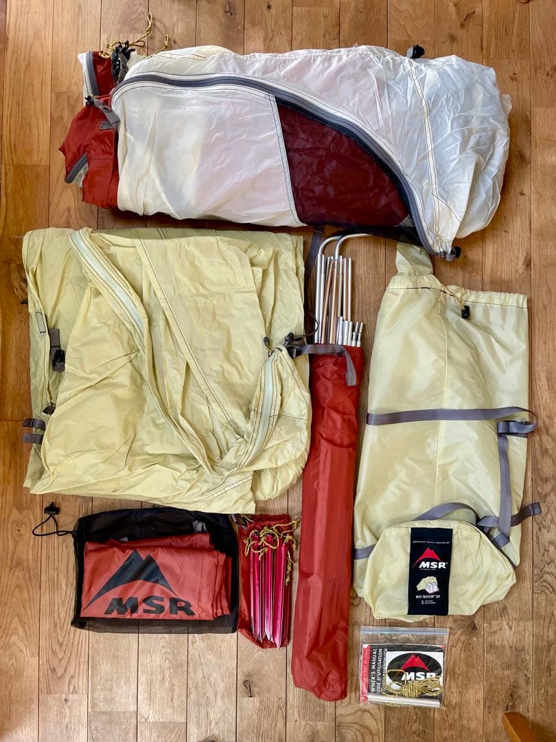 MSR MO ROOM 2P モールーム 専用フットプリント付 廃番