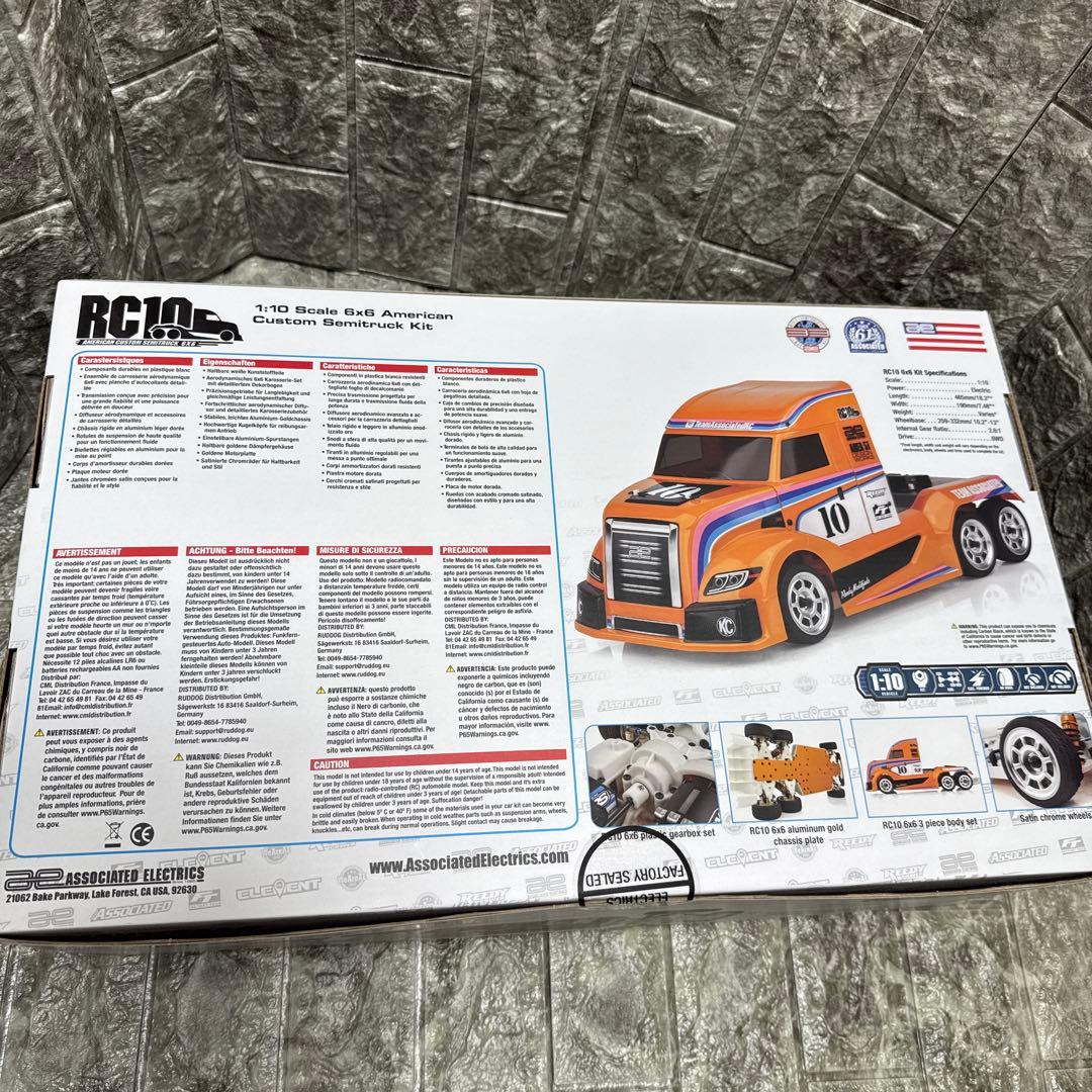 TeamAssociated RC10アメリカンカスタムセミトラック6x6キット