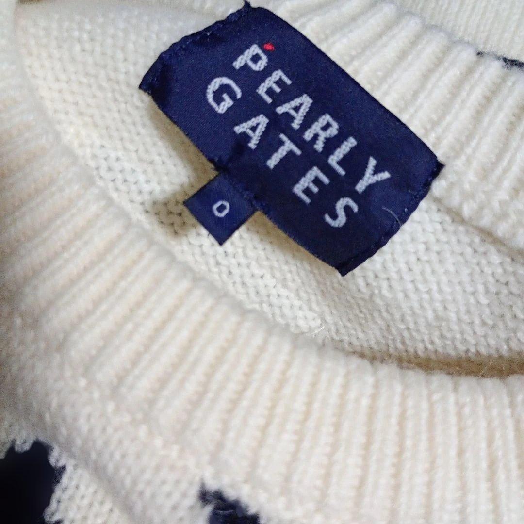 パーリーゲイツ星柄スカートとニットセーター