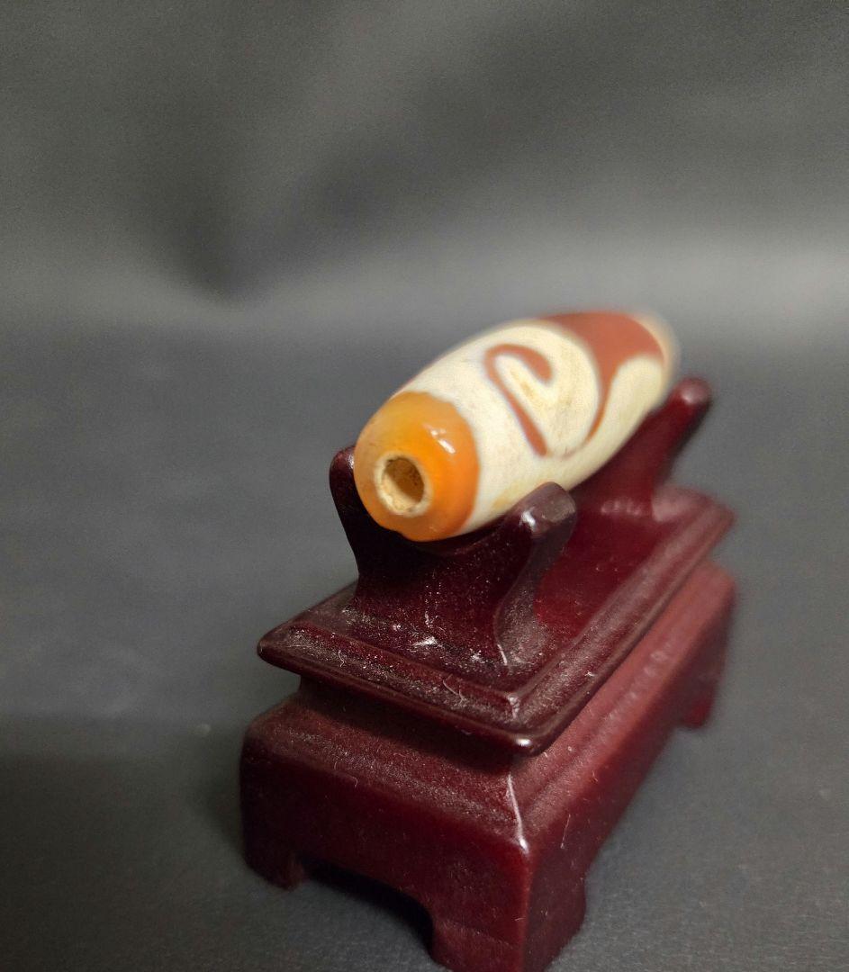 939　天珠　如意天珠　紅玉髄　dzibeads！