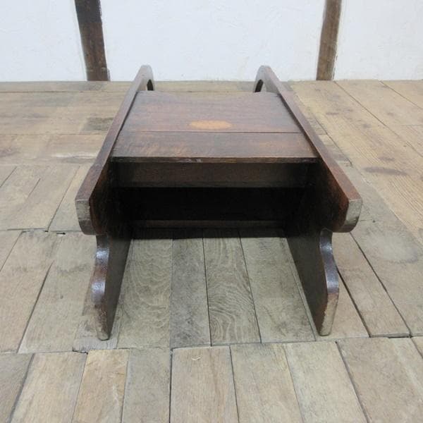 イギリス アンティーク 家具 マガジンラック 新聞/雑誌/楽譜入れ 6091e