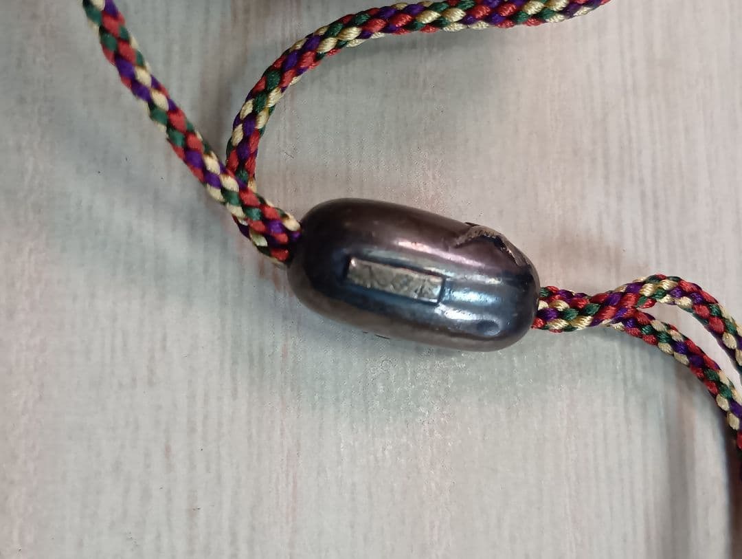 印籠／極上美品饅頭根付／在銘緒締め玉