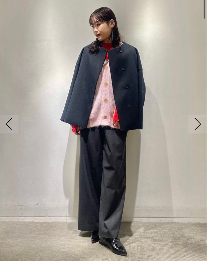 ※期間限定出品※タグ付き新品未使用★シャギーアルパカ Vネックカーディガン