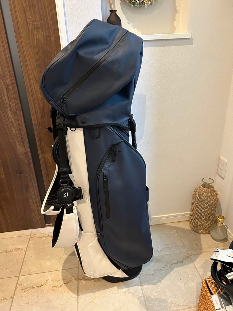 VESSEL　player3.0Stand ダブルストラップ　ネイビー/ホワイト